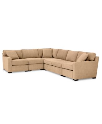 Radley 5-Pc. Fabric Sectional Sofa, Created for Macy's