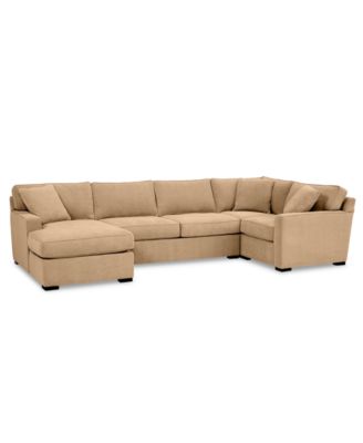 Radley 4-Pc. Fabric Chaise Sectional Sofa with Corner Piece, Created for Macy's