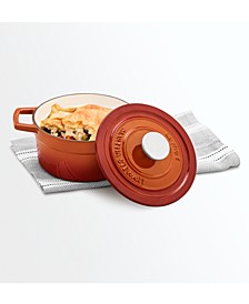Enameled Cast Iron 2-Qt. Round Covered Dutch Oven, Created for Macy's