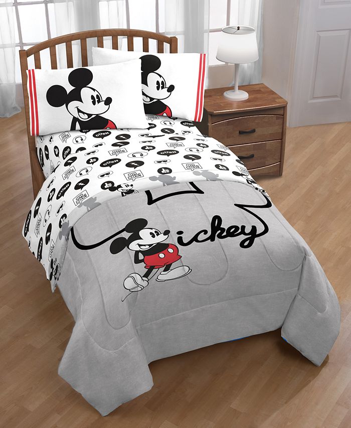 MICKEY MOUSE BEAUTIFUL Comforter Reversible SOFT Boy 3PCS FULL LIMITED EDITION 
