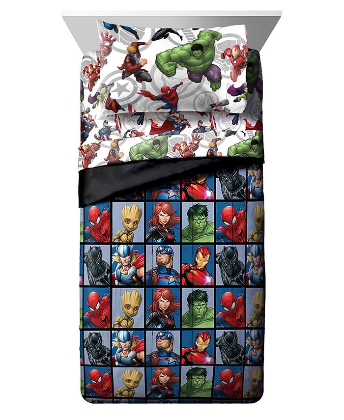 Disney Marvel Avengers Marvel Team Full Comforter - Macy's