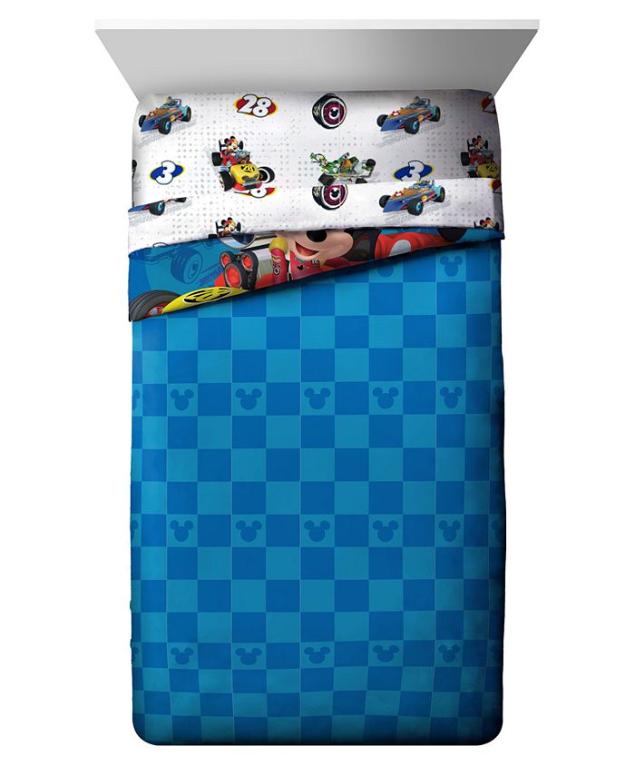Disney Mickey Mouse Clubhouse Roadster Racer Reversible Twin Comforter