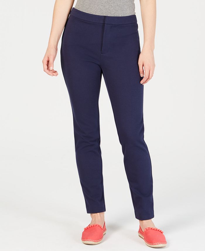 Charter Club Slim-Leg Pants, Created for Macy's - Macy's