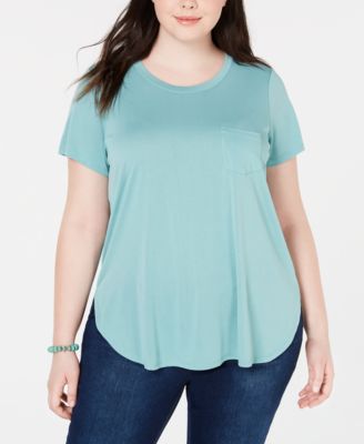 Celebrity Pink - Trendy Plus Size High-Low Tunic