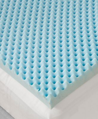 3" Gel-Infused Memory Foam Mattress Topper, Twin