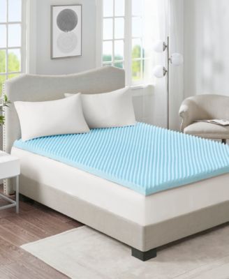 3" Gel-Infused Memory Foam Mattress Topper, California King