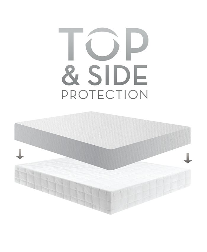 Malouf Sleep Tite 5Sided Mattress Protector Split Queen & Reviews Mattress Pads & Toppers