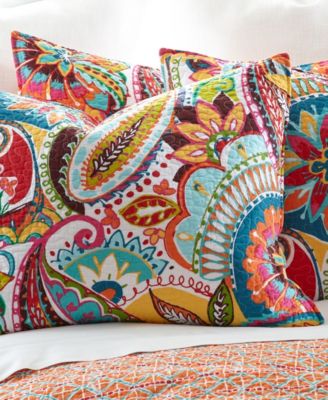 Rhapsody Paisley Reversible 2-Pc. Quilt Set, Twin