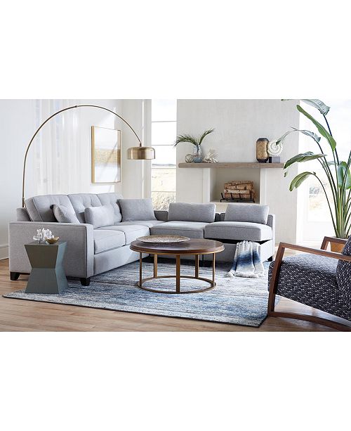Furniture Clarke Ii 93 Fabric Estate Sofa Created For Macy S