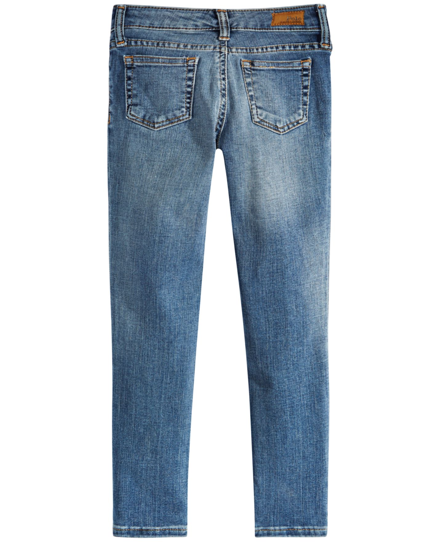 Леггинсы Polo Ralph Lauren Aubrie Denim Leggings для девочек, цвет: Варёный, вариант 1 — фото 4