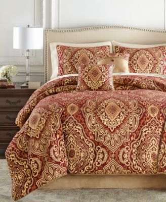 Croscill CLOSEOUT! Pamina 6pc King Comforter Set, Created For Macy's ...