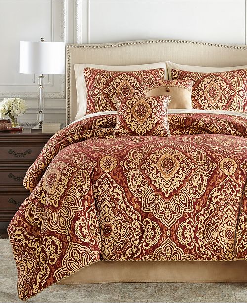 Croscill Pamina 6pc Queen Comforter Set, Created for Macy&#39;s & Reviews - Comforters: Fashion ...
