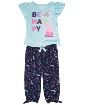 Peppa Pig Toddler Girls 2 Pc Happy Pajama Set 101 Clothing
