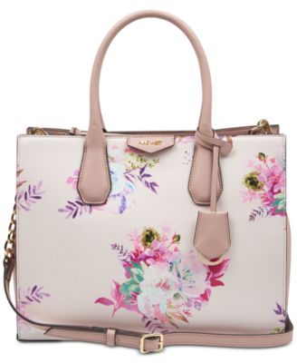 nine west floral luggage