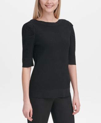 calvin klein boat neck top