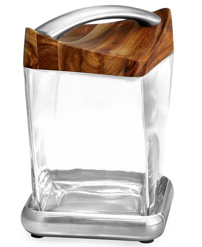 Nambé Nambe Gourmet Twist 6.5" Canister & Reviews Serveware Dining