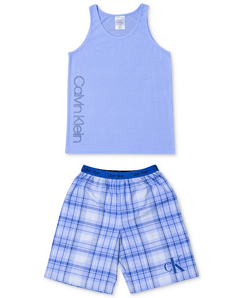 calvin klein boys pajama pants