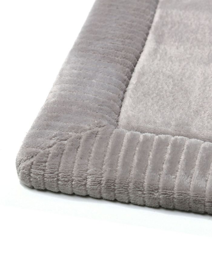 Home Dynamix Christian Siriano Spa Retreat Memory Foam Borders Embossed