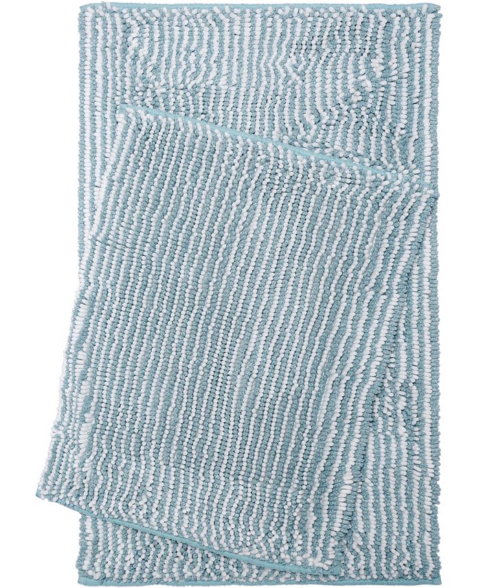 Home Dynamix Shabby Chic Fresno 2Piece Popcorn Chenille Bath Mat Set