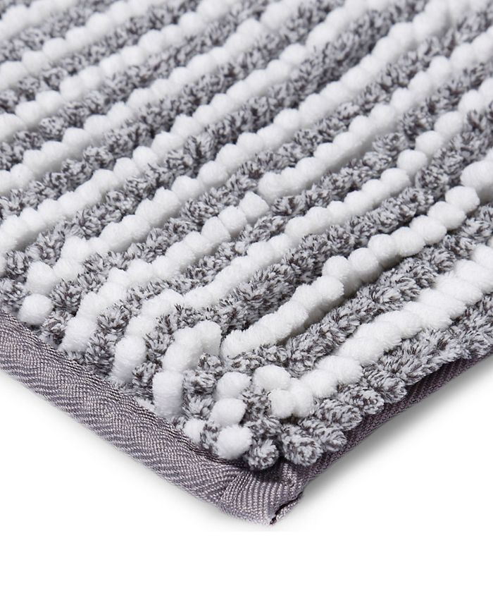 Home Dynamix Shabby Chic Fresno 2Piece Popcorn Chenille Bath Mat Set