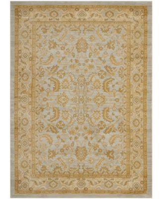 Courtyard CY7133 Beige and Dark Beige 8' x 11' Outdoor Area Rug
