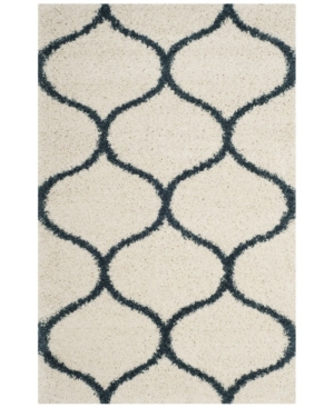 Safavieh Hudson Ivory and Slate Blue 4' x 6' Area Rug