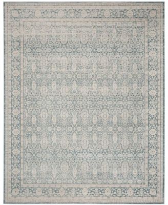 Archive Blue and Gray 8' x 10' Area Rug