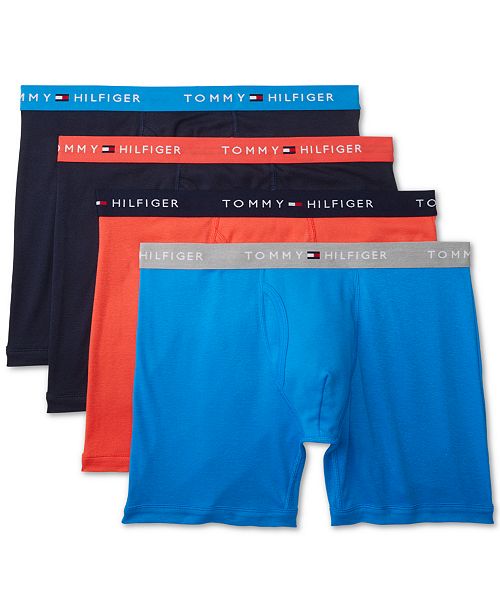 Tommy Hilfiger 4-Pk. Boxer Briefs & Reviews - Underwear & Socks - Men ...