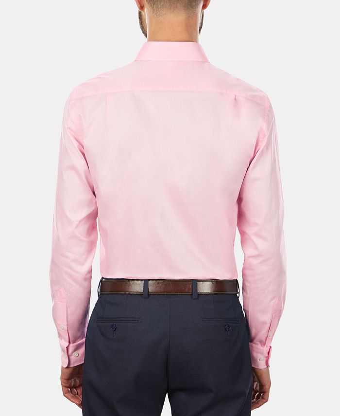 Tommy Hilfiger Men's Slim-Fit Stretch Solid Dress Shirt, Online ...