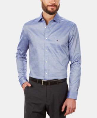 Macy's tommy hilfiger men's dress shirts on sale