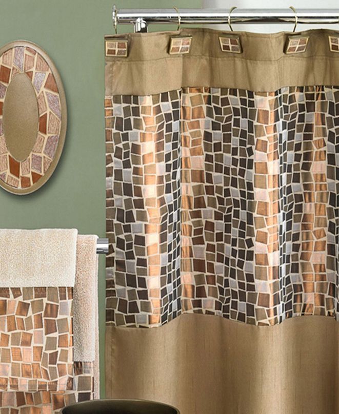 Popular Bath Mosaic Shower Curtain Collection & Reviews - Shower