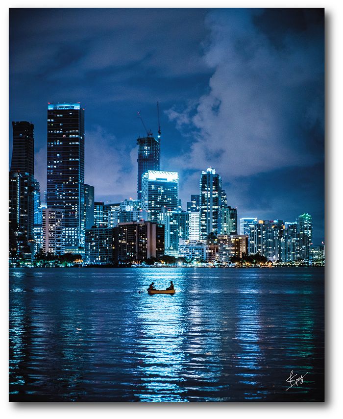 Courtside Market City Reflexiones GalleryWrapped Canvas Wall Art 16