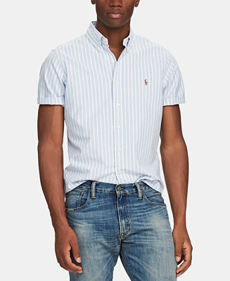 Polo Ralph Lauren Men's Classic-Fit Short Sleeve Shirt & Reviews 