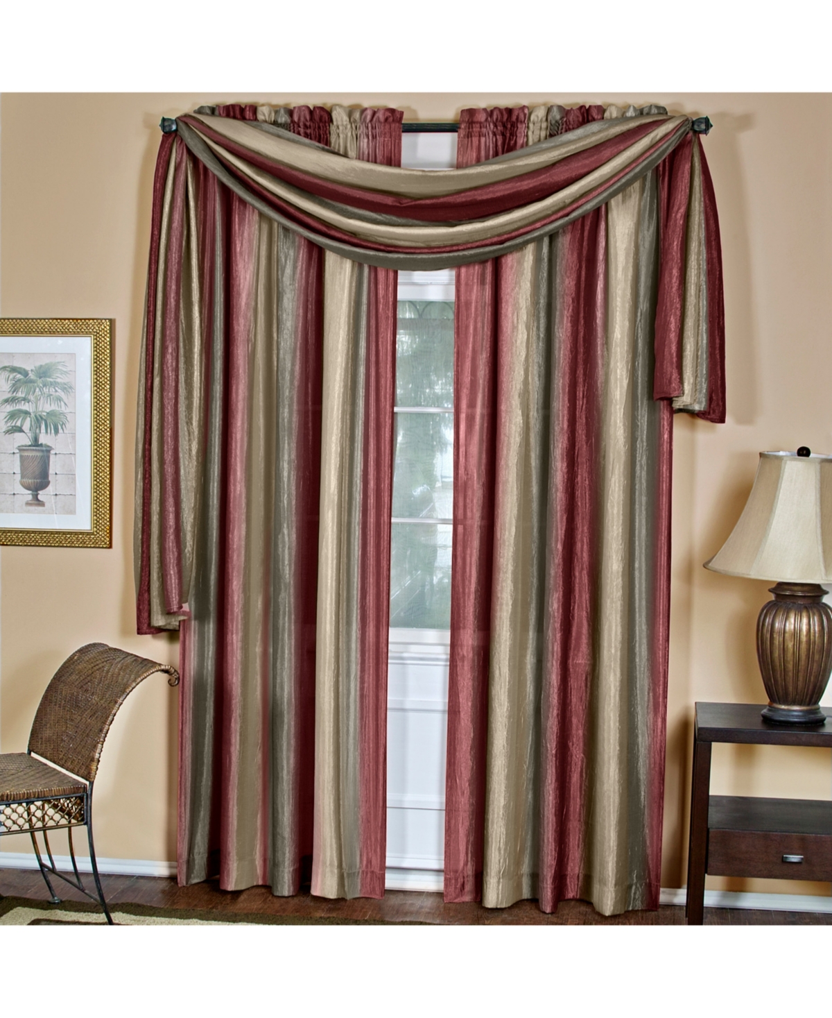 Achim Ombre Window Panel, 50