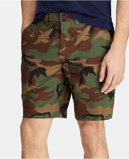 polo ralph lauren camo cargo shorts