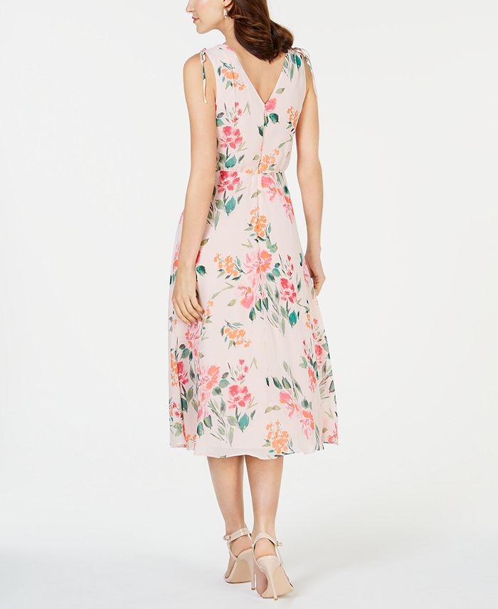 jessica howard floral print midi dress