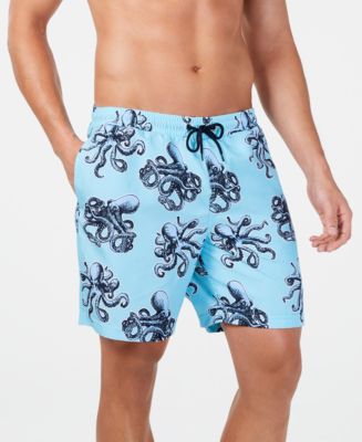 Club Room Men's Quick-Dry Performance Solid 7 Swim Trunks, Created for  Macy's