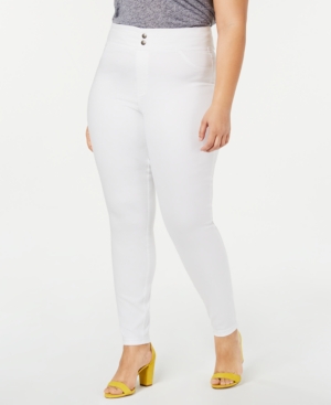 Hue Plus Size Original Smooth Denim Leggings Created for Macy's