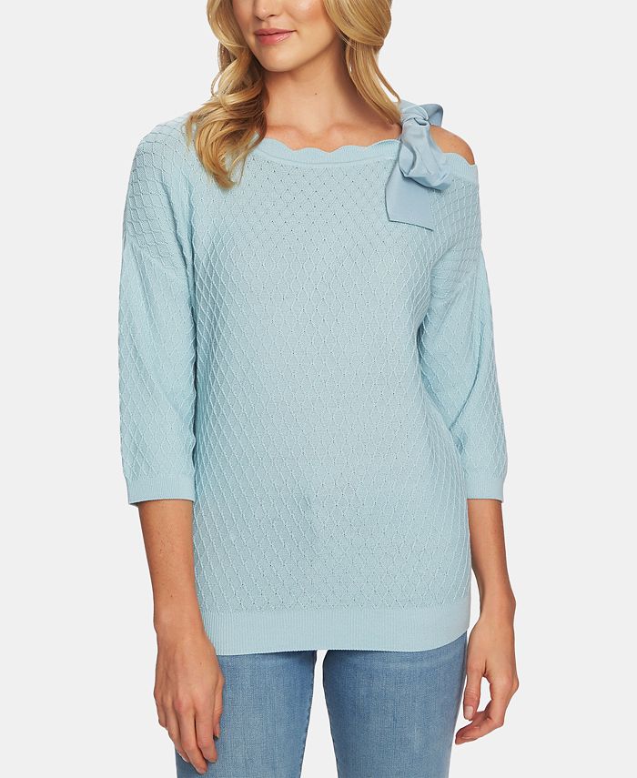 cece bow tie sweater