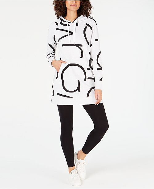 Calvin Klein Logo Hoodie Dress Reviews Tops Women Macy S