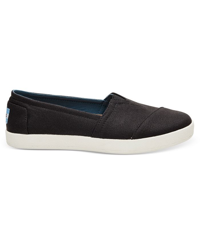 avalon canvas slip on sneaker