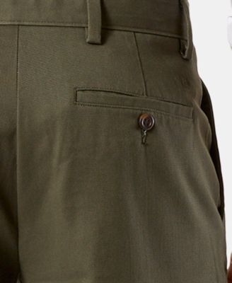 Men's Easy Straight Fit Khaki Stretch Pants