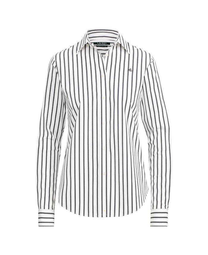 Lauren Ralph Lauren Long Sleeve Shirt & Reviews - Tops - Women - Macy's