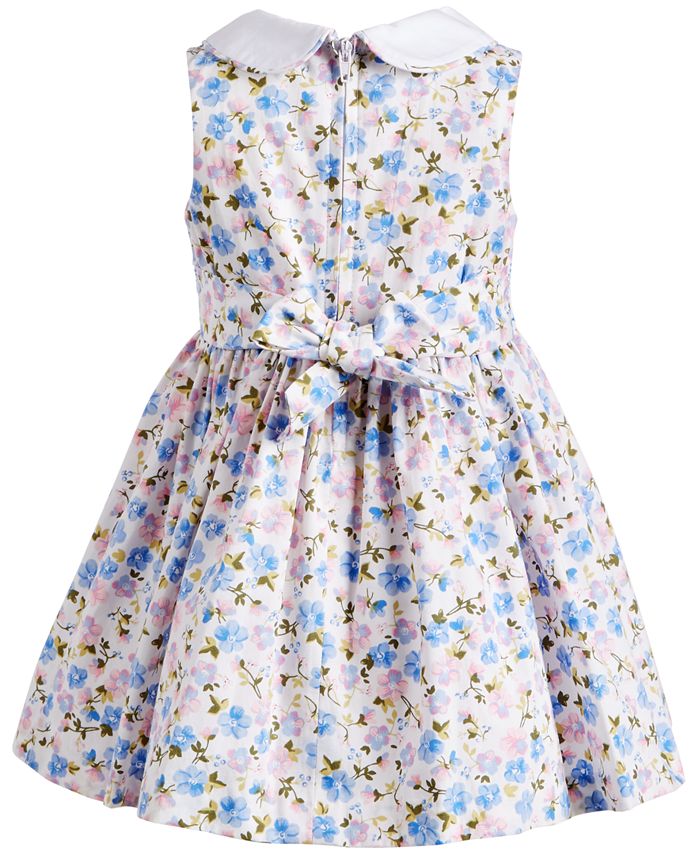 Bonnie Baby Baby Girls Ditsy FloralPrint Dress, Created for Macy's