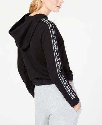 Michael Kors MKGO Logo-Tape Hoodie