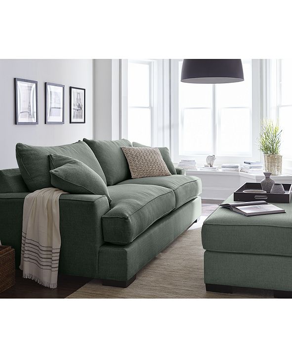 Furniture Ainsley Fabric Sofa Living Room Collection, Created for Macy&#39;s & Reviews - Furniture ...