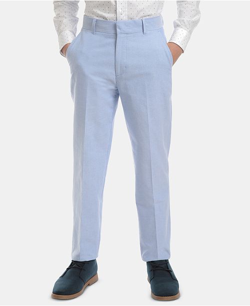 Tommy Hilfiger Big Boys Oxford Cotton Pants Reviews Leggings