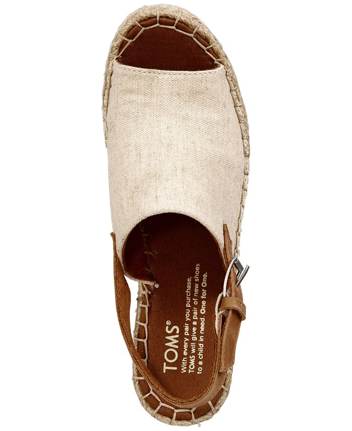 toms slingback