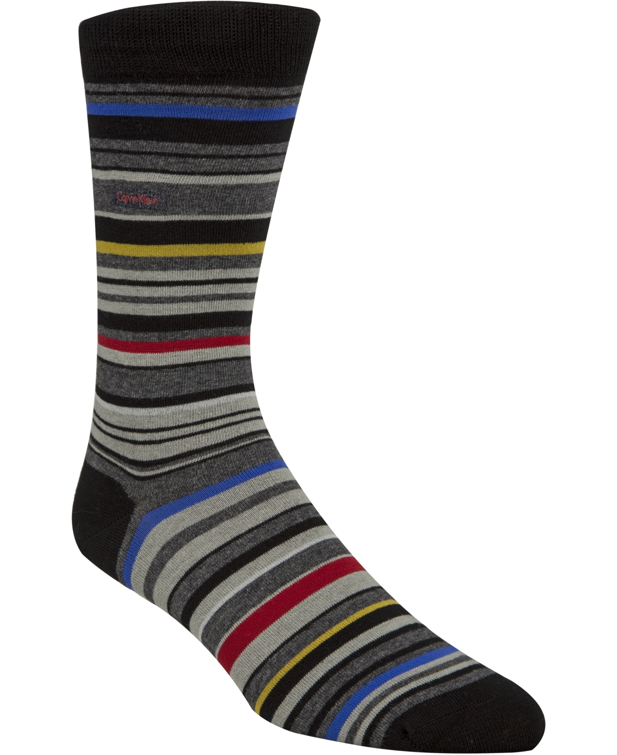 Calvin Klein Men's Striped Crew Socks