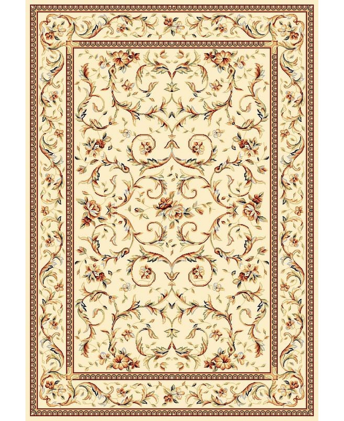Safavieh Lyndhurst Ivory 10' x 14' Area Rug - White Grou
